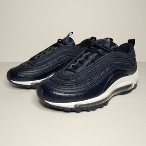 Nike Air Max 97 Obsidian Blue White Size #4Y #5.5W